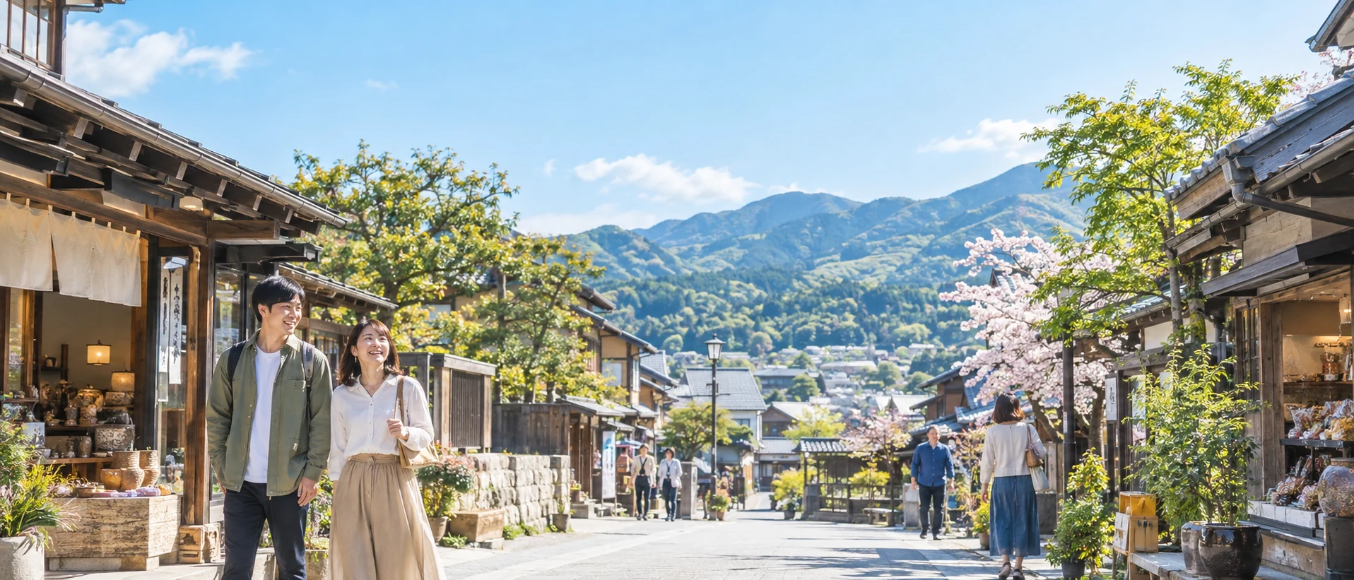 暮らしと仕事が息づく商店街
